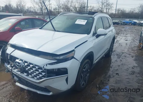 2021 Hyundai Santa Fe Limited z USA, uszkodzony, nr VIN 5NMS4DAL9MH341383